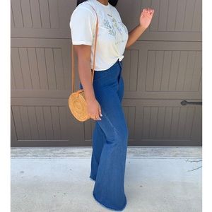 flying tomato flare jeans